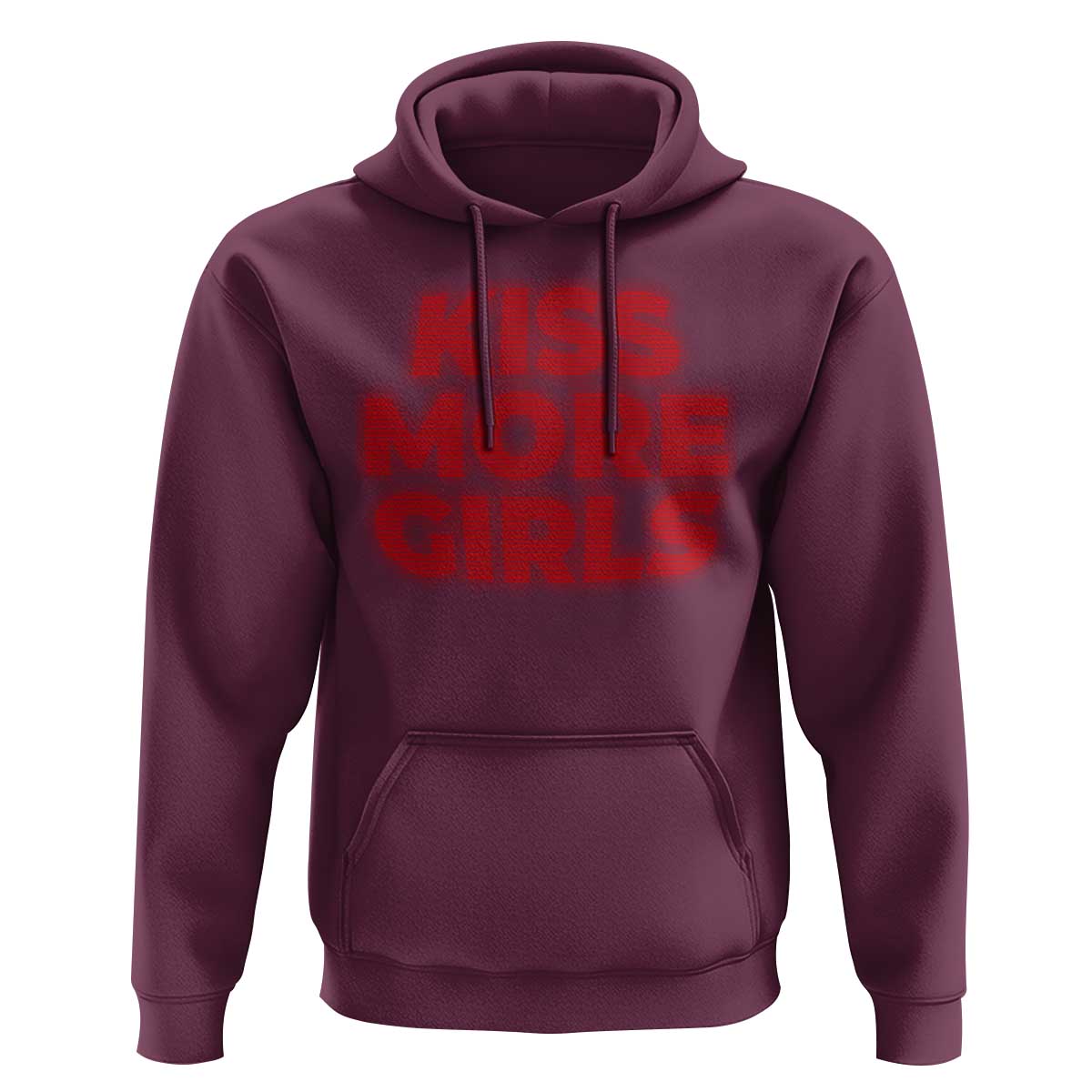 Lesbian Hoodie Kiss More Girls Funny Pride Month
