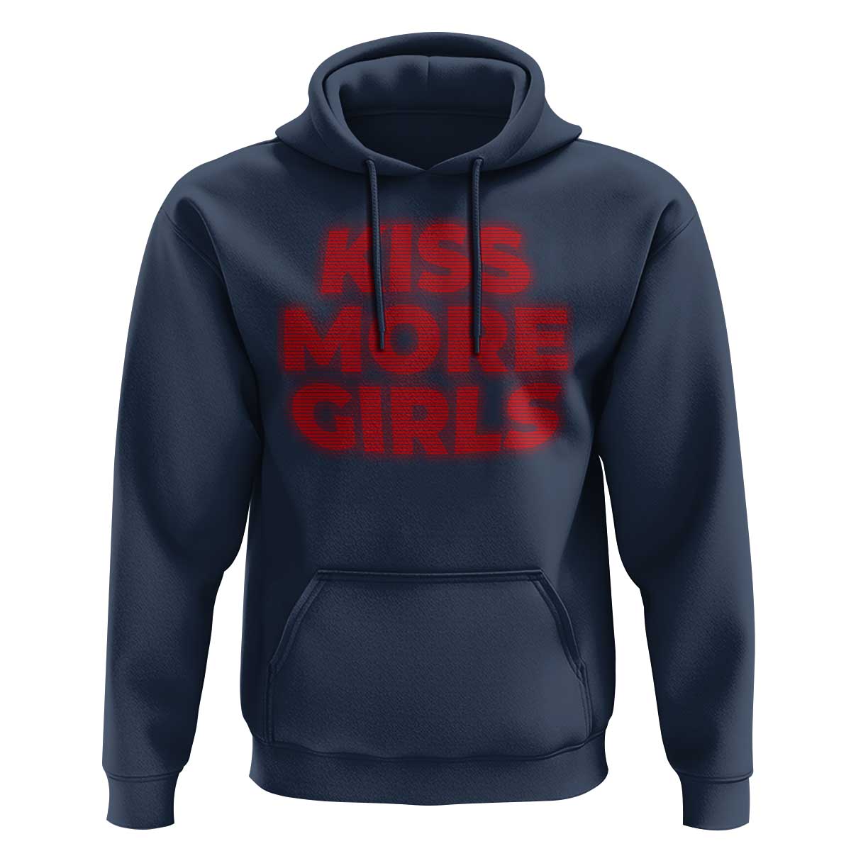 Lesbian Hoodie Kiss More Girls Funny Pride Month