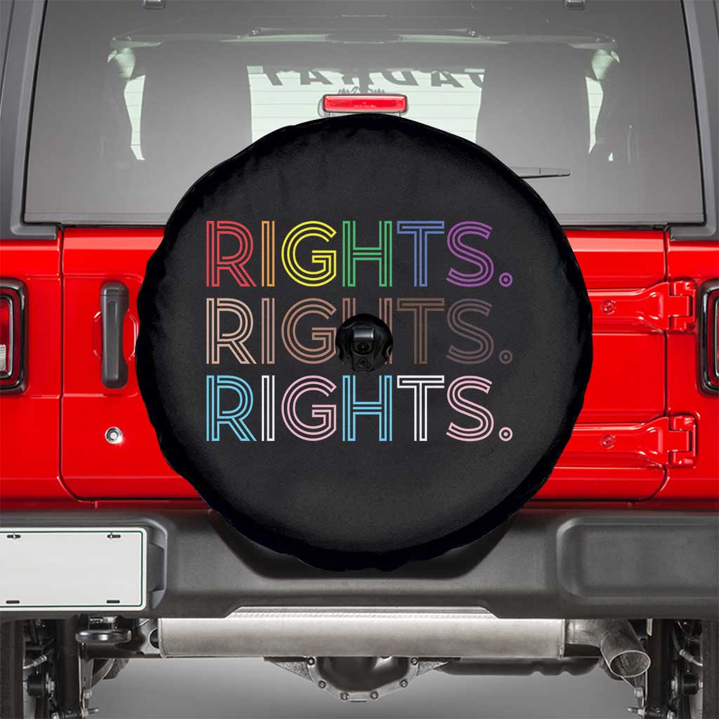 LGBTQ Trans Rights Spare Tire Cover Social Justice Equality Human Rights - Wonder Print Shop