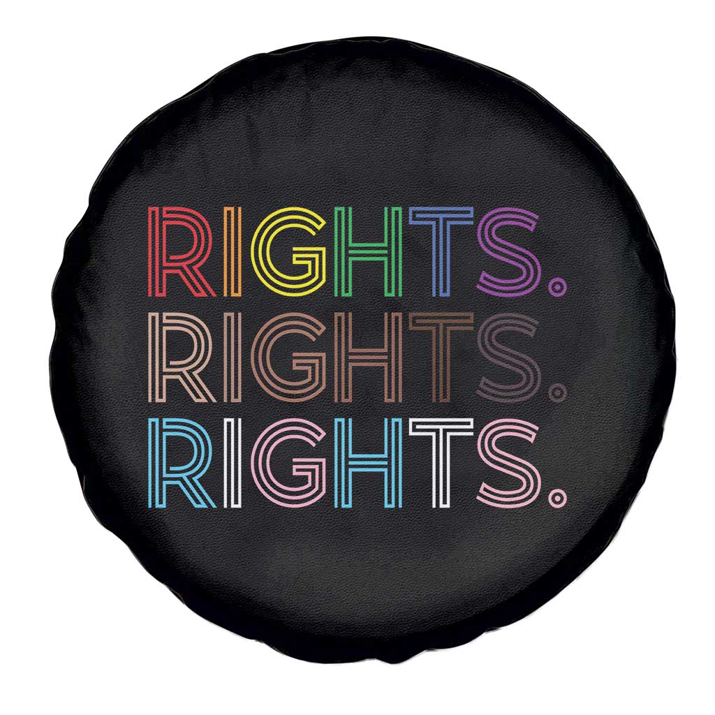 LGBTQ Trans Rights Spare Tire Cover Social Justice Equality Human Rights - Wonder Print Shop
