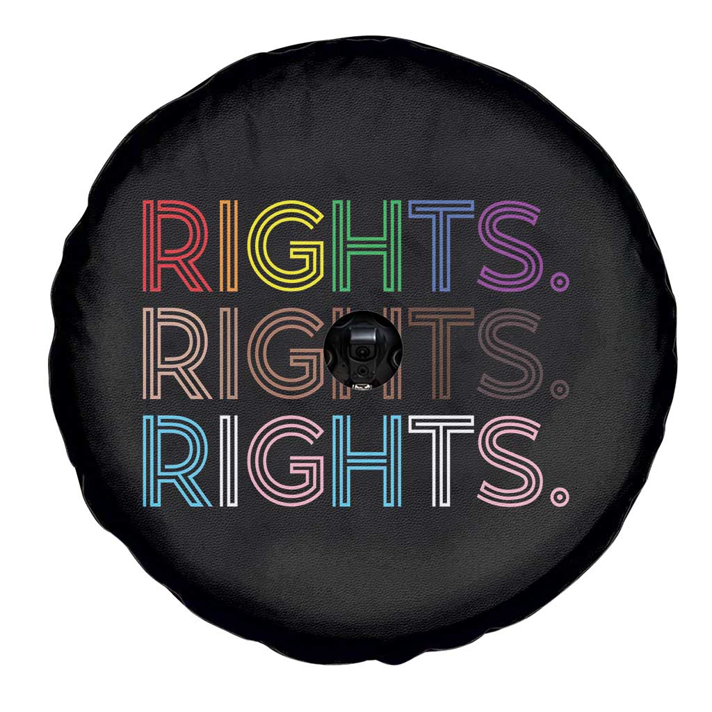 LGBTQ Trans Rights Spare Tire Cover Social Justice Equality Human Rights - Wonder Print Shop