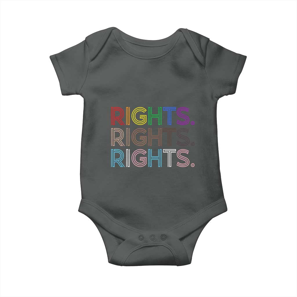 LGBTQ Trans Rights Baby Onesie Social Justice Equality Human Rights - Wonder Print Shop