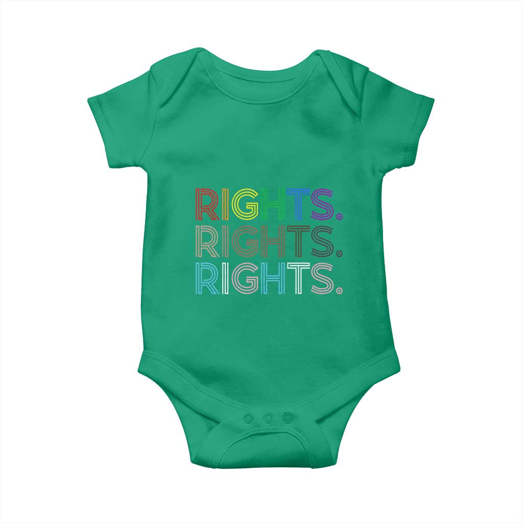 LGBTQ Trans Rights Baby Onesie Social Justice Equality Human Rights - Wonder Print Shop
