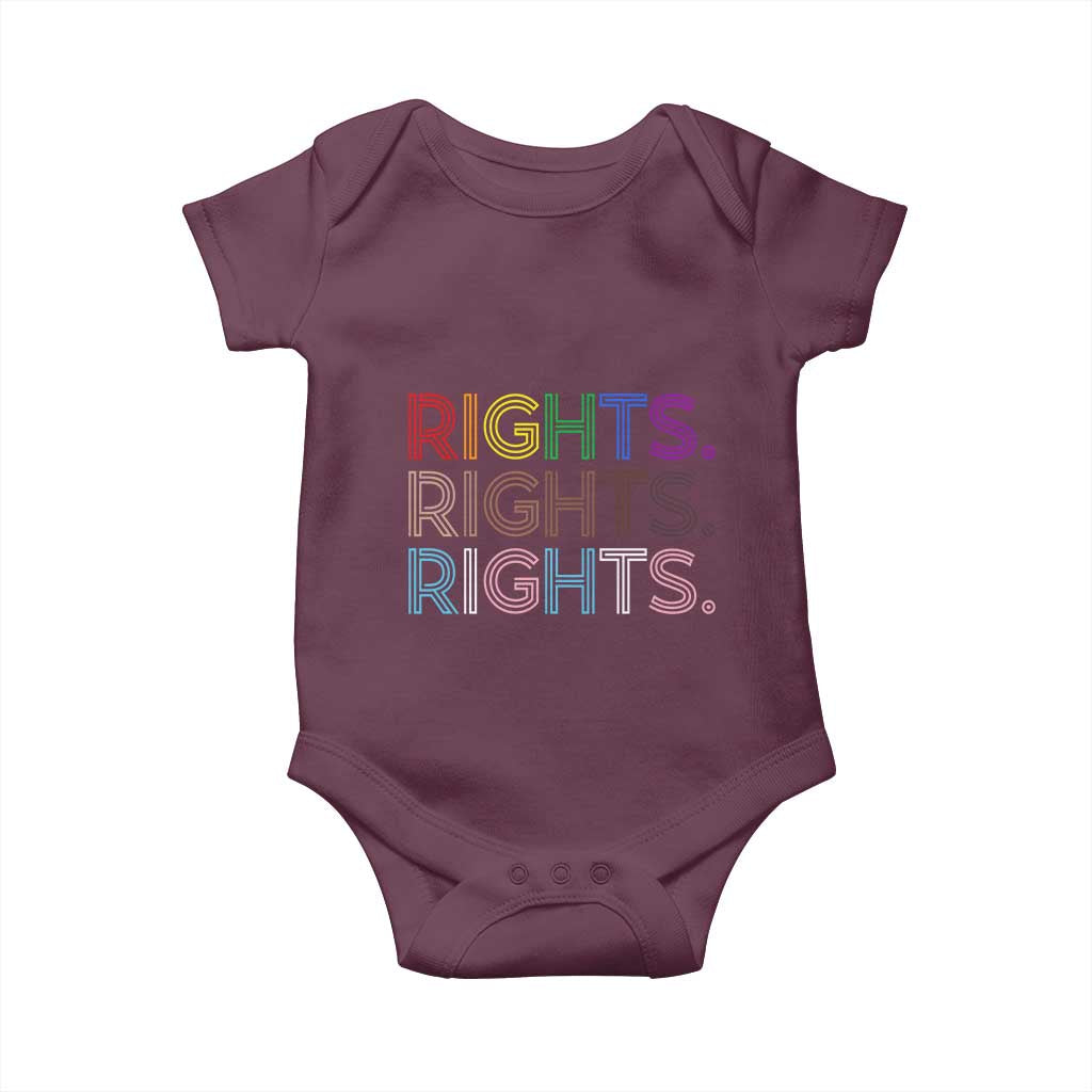 LGBTQ Trans Rights Baby Onesie Social Justice Equality Human Rights - Wonder Print Shop