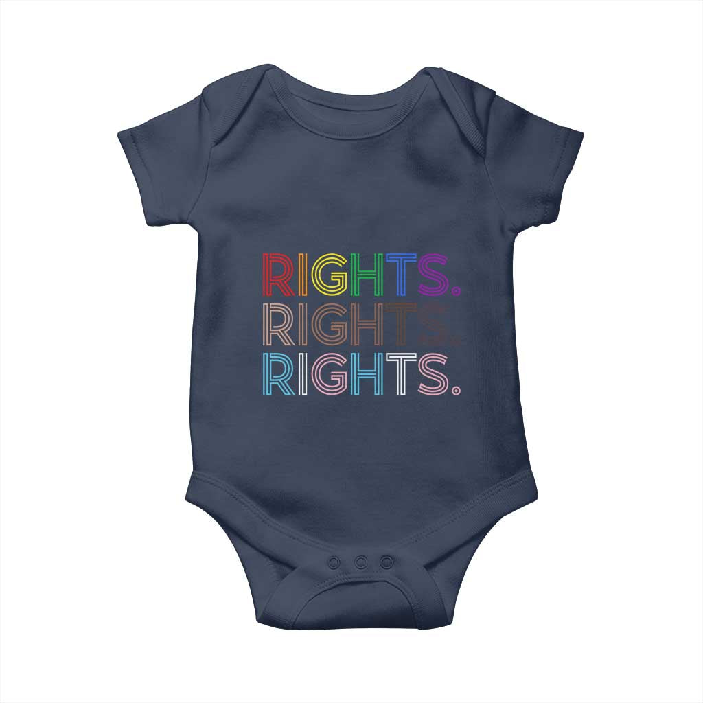 LGBTQ Trans Rights Baby Onesie Social Justice Equality Human Rights - Wonder Print Shop