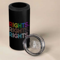 LGBTQ Trans Rights 4 in 1 Can Cooler Tumbler Social Justice Equality Human Rights - Wonder Print Shop