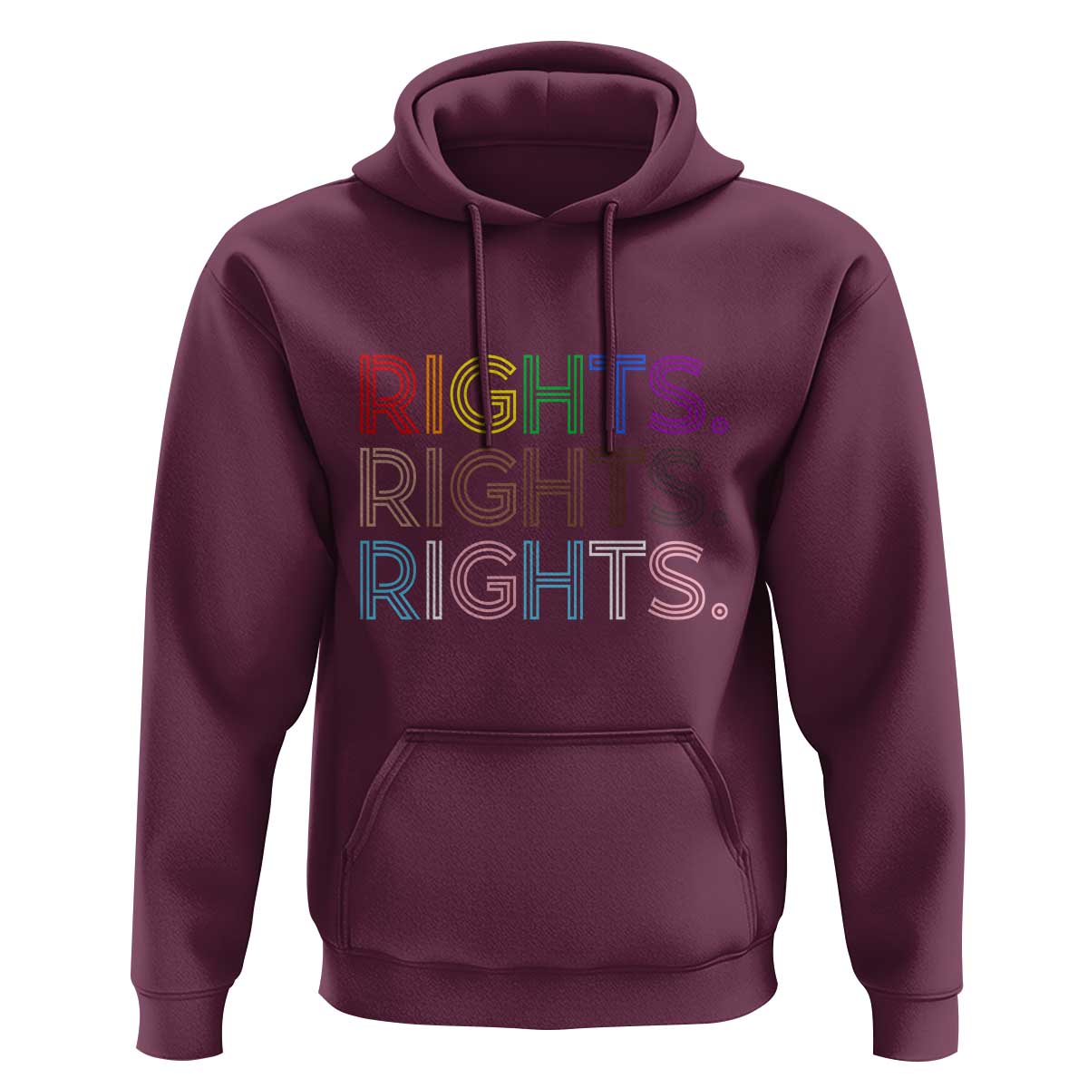LGBTQ Trans Rights Hoodie Social Justice Equality Human Rights - Wonder Print Shop