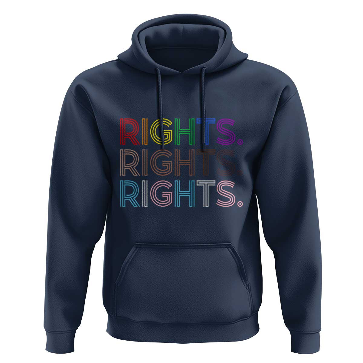 LGBTQ Trans Rights Hoodie Social Justice Equality Human Rights - Wonder Print Shop