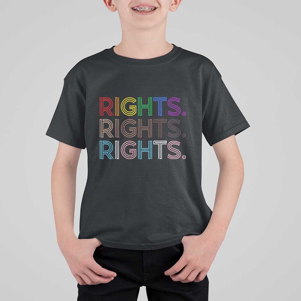 LGBTQ Trans Rights T Shirt For Kid Social Justice Equality Human Rights - Wonder Print Shop