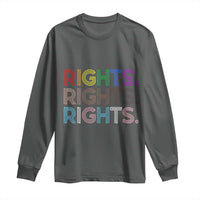 LGBTQ Trans Rights Long Sleeve Shirt Social Justice Equality Human Rights - Wonder Print Shop