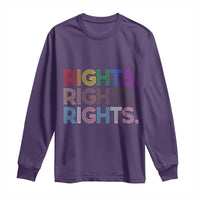 LGBTQ Trans Rights Long Sleeve Shirt Social Justice Equality Human Rights - Wonder Print Shop