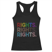 LGBTQ Trans Rights Racerback Tank Top Social Justice Equality Human Rights - Wonder Print Shop