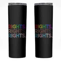 LGBTQ Trans Rights Skinny Tumbler Social Justice Equality Human Rights - Wonder Print Shop
