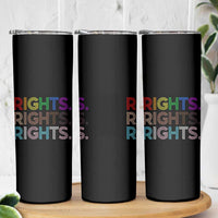LGBTQ Trans Rights Skinny Tumbler Social Justice Equality Human Rights - Wonder Print Shop