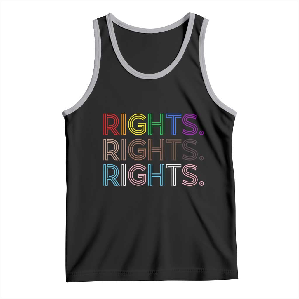 LGBTQ Trans Rights Tank Top Social Justice Equality Human Rights - Wonder Print Shop