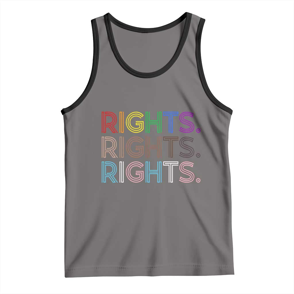 LGBTQ Trans Rights Tank Top Social Justice Equality Human Rights - Wonder Print Shop