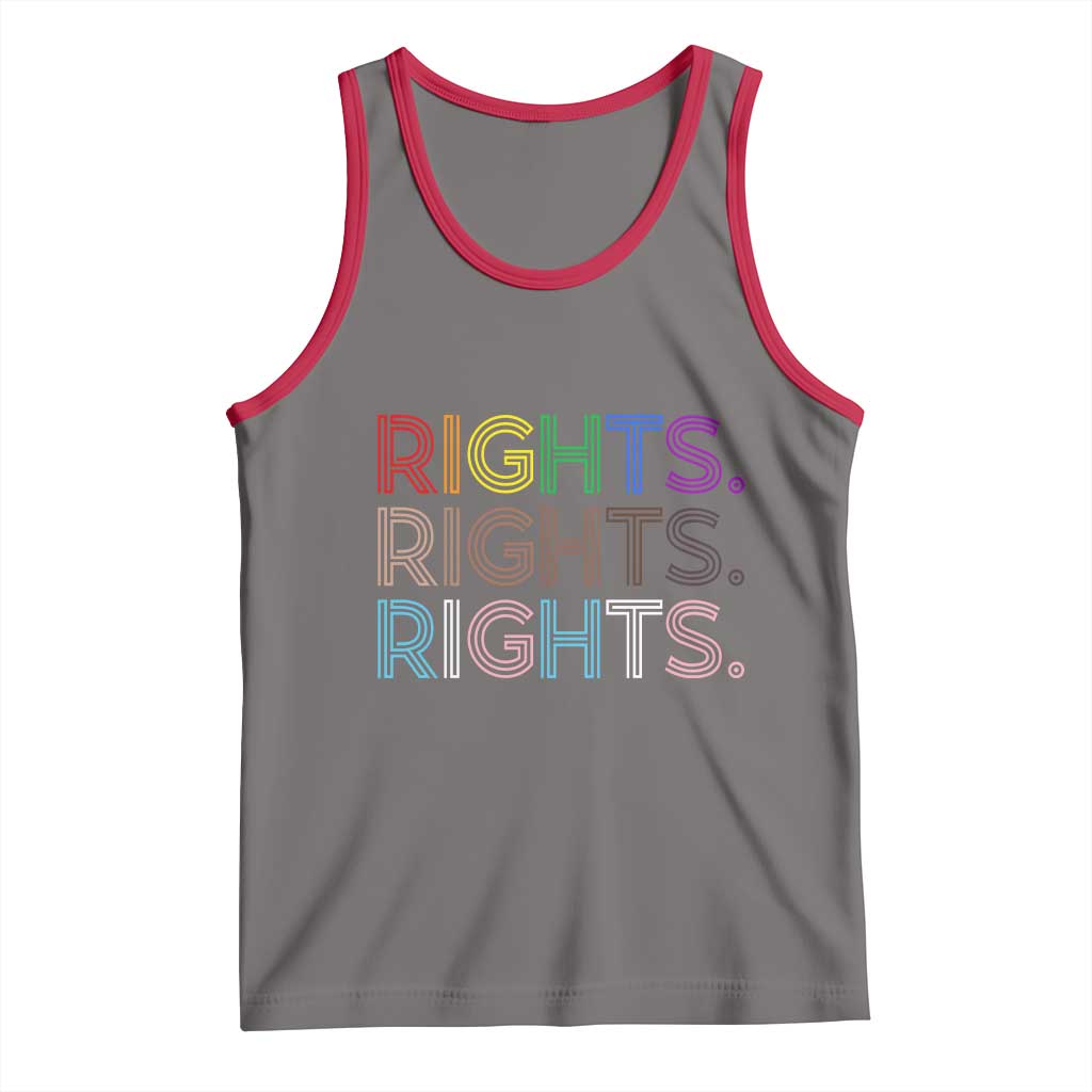 LGBTQ Trans Rights Tank Top Social Justice Equality Human Rights - Wonder Print Shop
