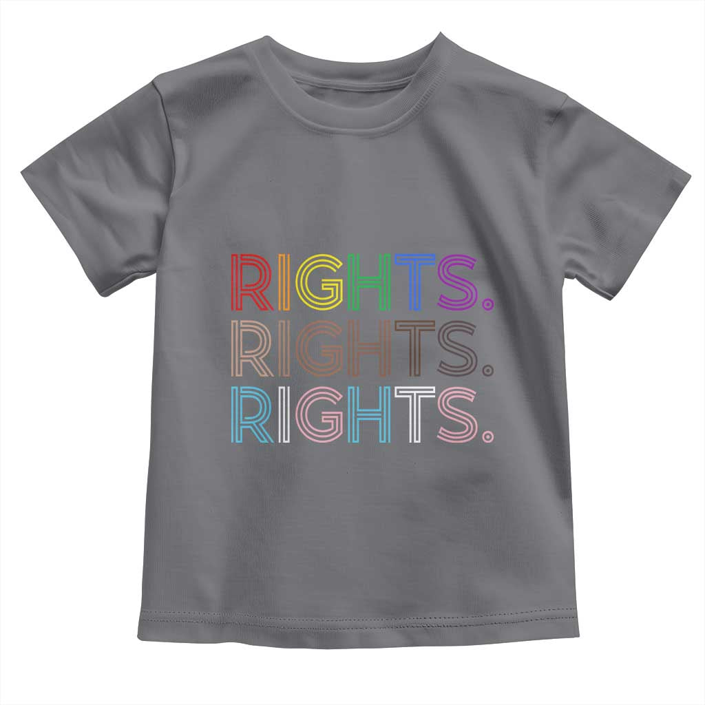 LGBTQ Trans Rights Toddler T Shirt Social Justice Equality Human Rights - Wonder Print Shop