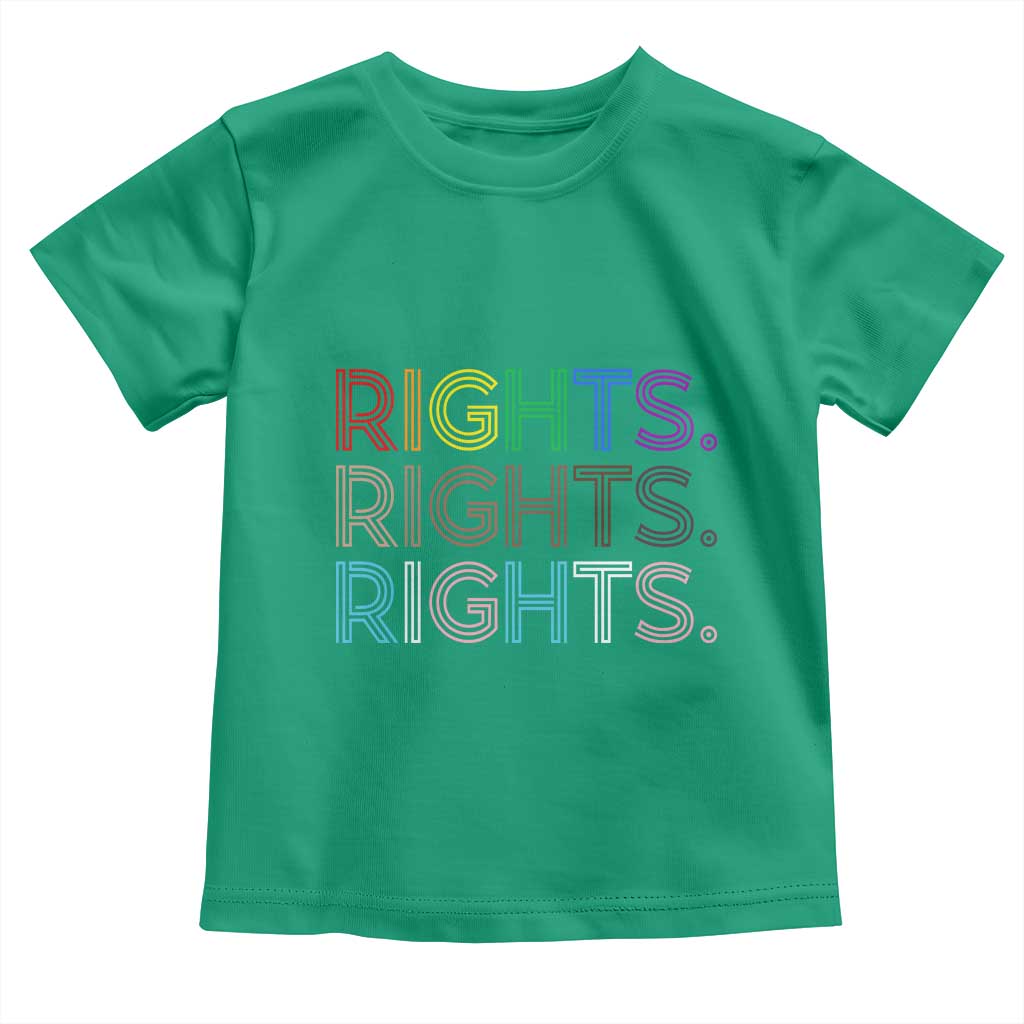 LGBTQ Trans Rights Toddler T Shirt Social Justice Equality Human Rights - Wonder Print Shop