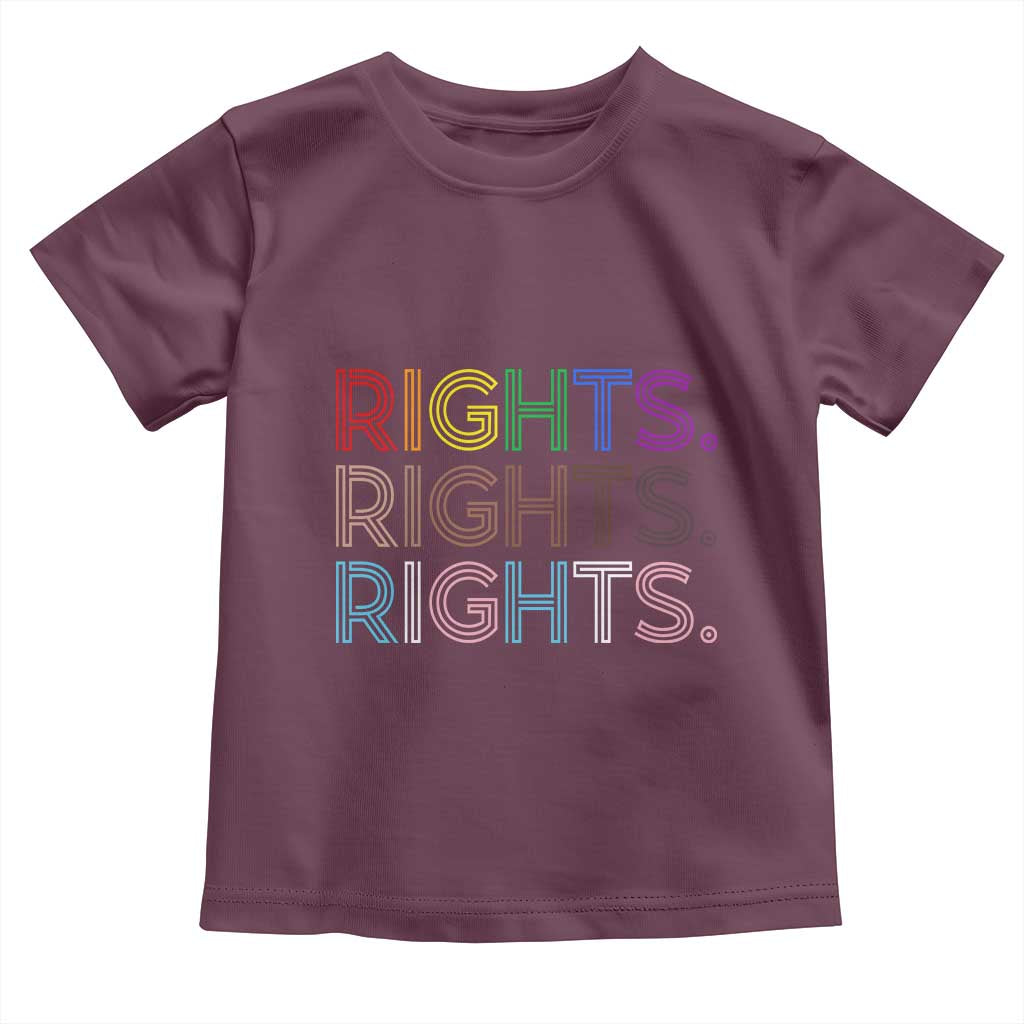 LGBTQ Trans Rights Toddler T Shirt Social Justice Equality Human Rights - Wonder Print Shop