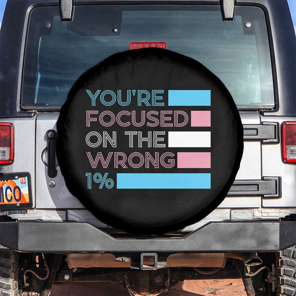 Trans Rights Spare Tire Cover Transgender LGBTQ Queer Pride Ally Social Justice - Wonder Print Shop