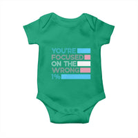 Trans Rights Baby Onesie Transgender LGBTQ Queer Pride Ally Social Justice - Wonder Print Shop