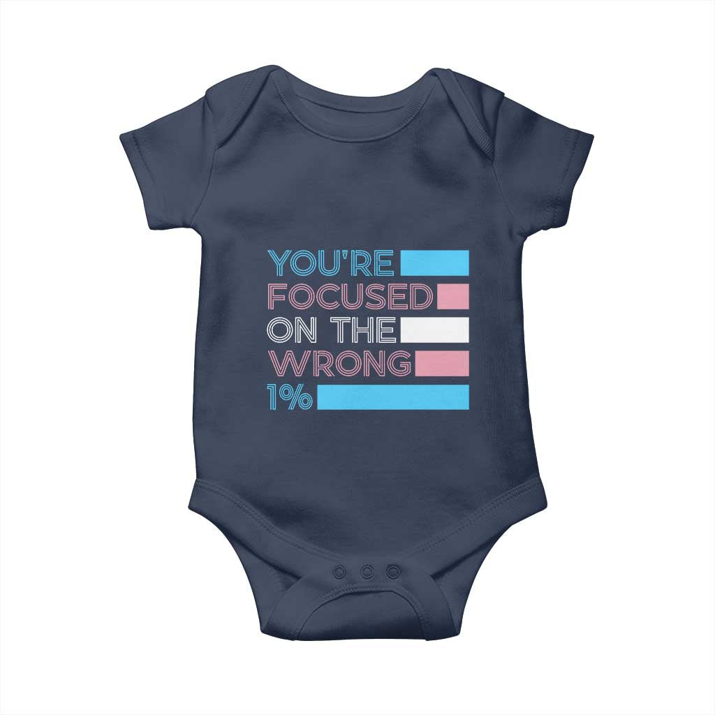 Trans Rights Baby Onesie Transgender LGBTQ Queer Pride Ally Social Justice - Wonder Print Shop