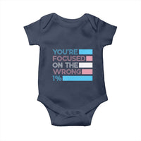 Trans Rights Baby Onesie Transgender LGBTQ Queer Pride Ally Social Justice - Wonder Print Shop