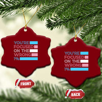 Trans Rights Ceramic Ornament Transgender LGBTQ Queer Pride Ally Social Justice - Wonder Print Shop