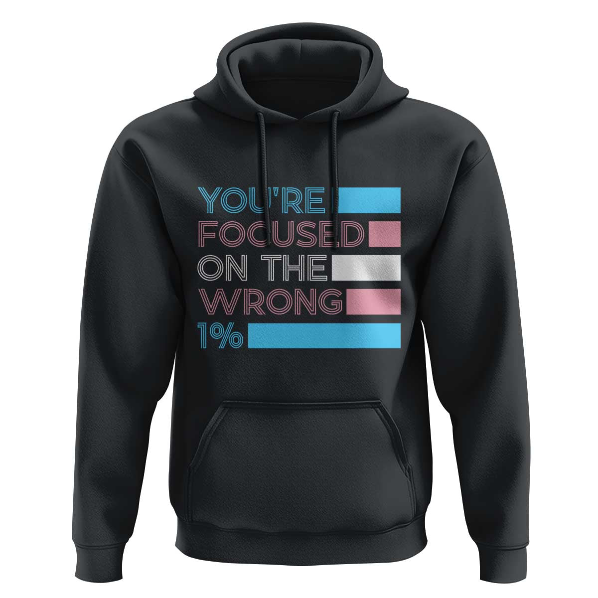 Trans Rights Hoodie Transgender LGBTQ Queer Pride Ally Social Justice - Wonder Print Shop