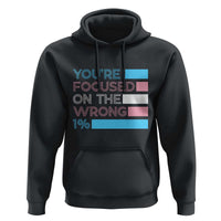 Trans Rights Hoodie Transgender LGBTQ Queer Pride Ally Social Justice - Wonder Print Shop