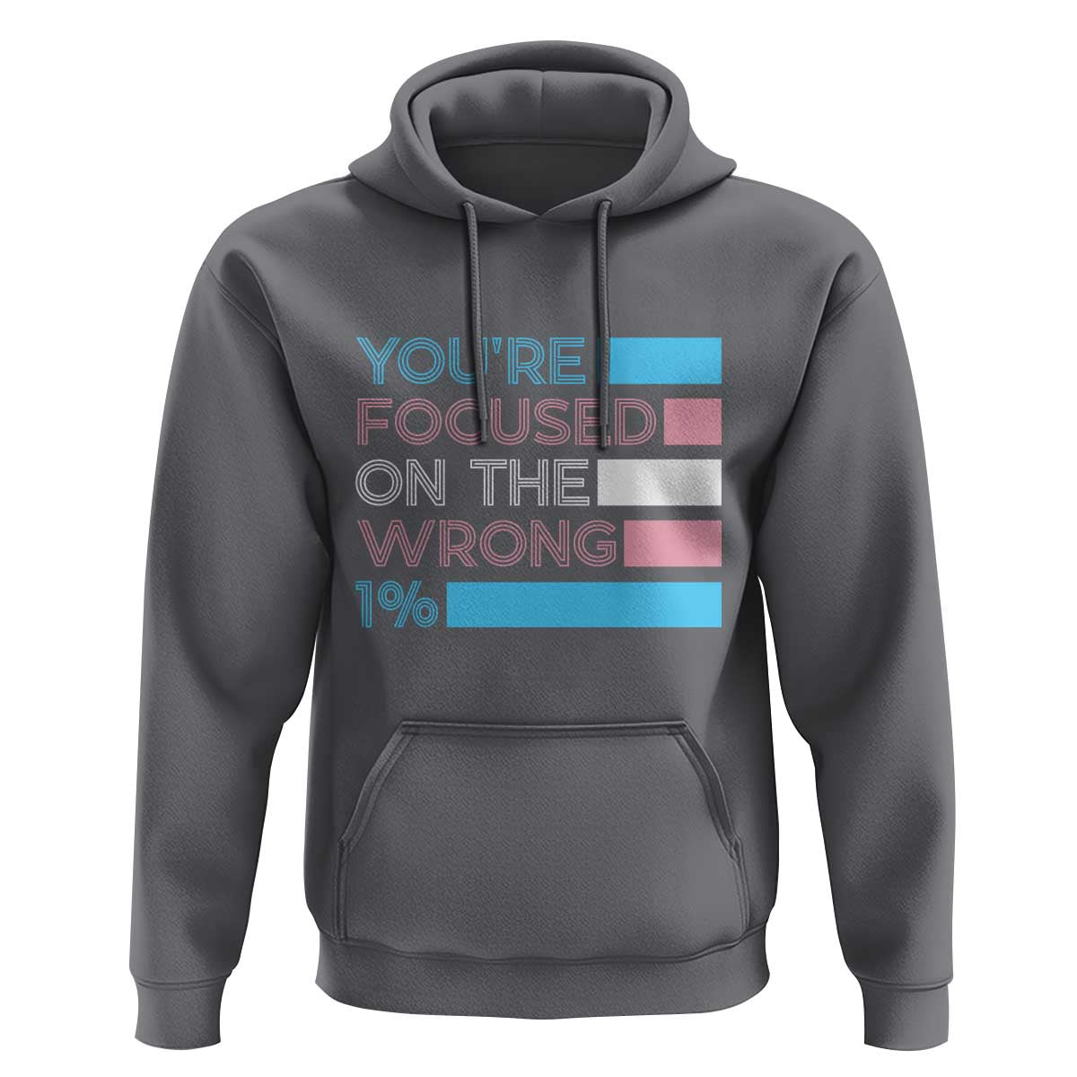 Trans Rights Hoodie Transgender LGBTQ Queer Pride Ally Social Justice - Wonder Print Shop