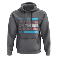 Trans Rights Hoodie Transgender LGBTQ Queer Pride Ally Social Justice - Wonder Print Shop