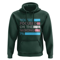 Trans Rights Hoodie Transgender LGBTQ Queer Pride Ally Social Justice - Wonder Print Shop