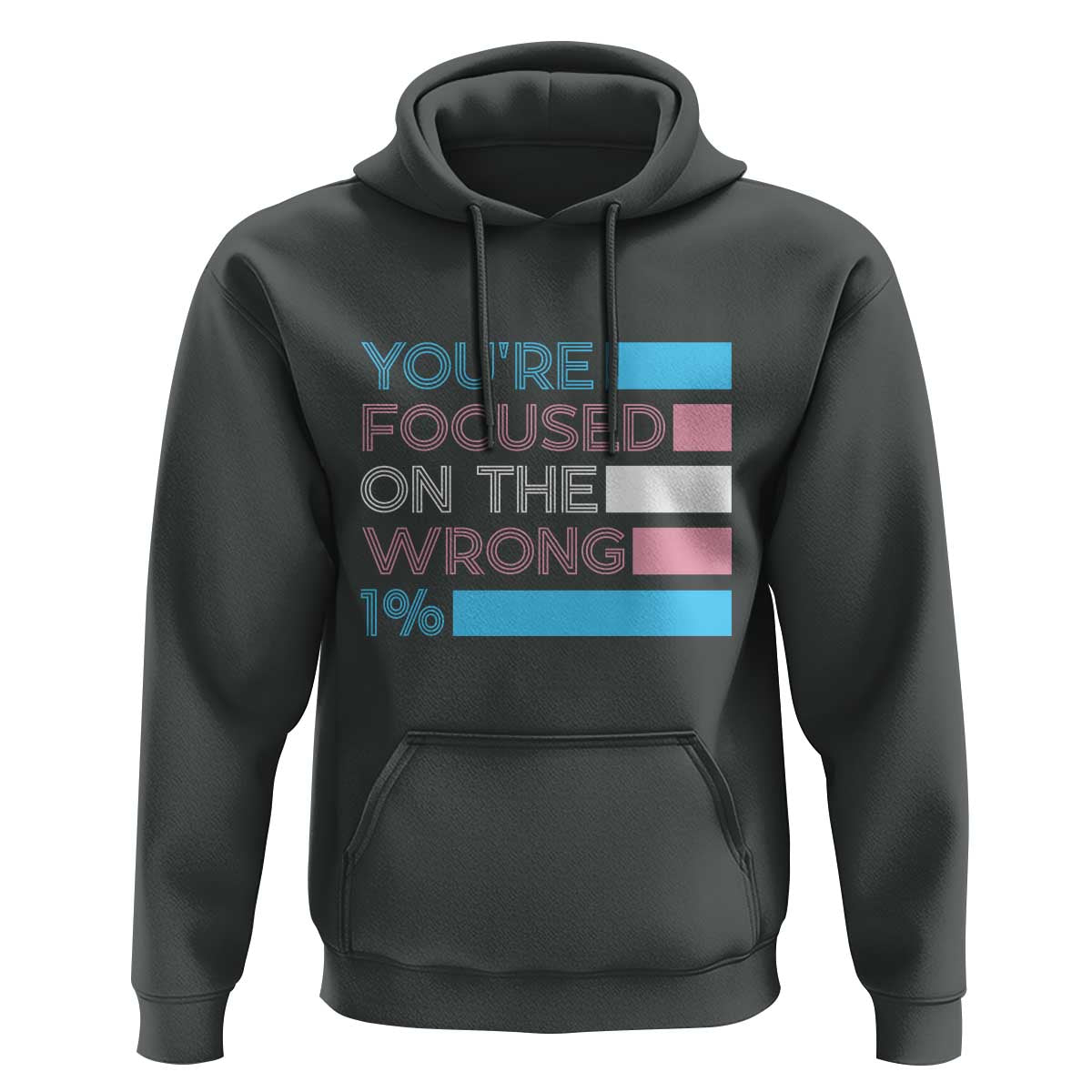 Trans Rights Hoodie Transgender LGBTQ Queer Pride Ally Social Justice - Wonder Print Shop