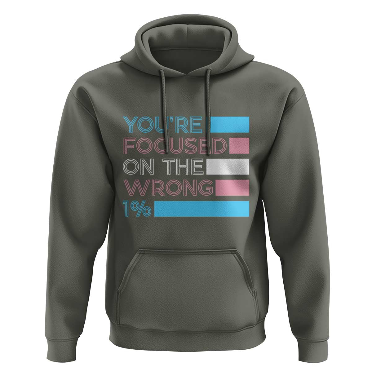 Trans Rights Hoodie Transgender LGBTQ Queer Pride Ally Social Justice - Wonder Print Shop