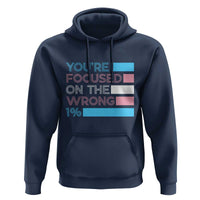 Trans Rights Hoodie Transgender LGBTQ Queer Pride Ally Social Justice - Wonder Print Shop