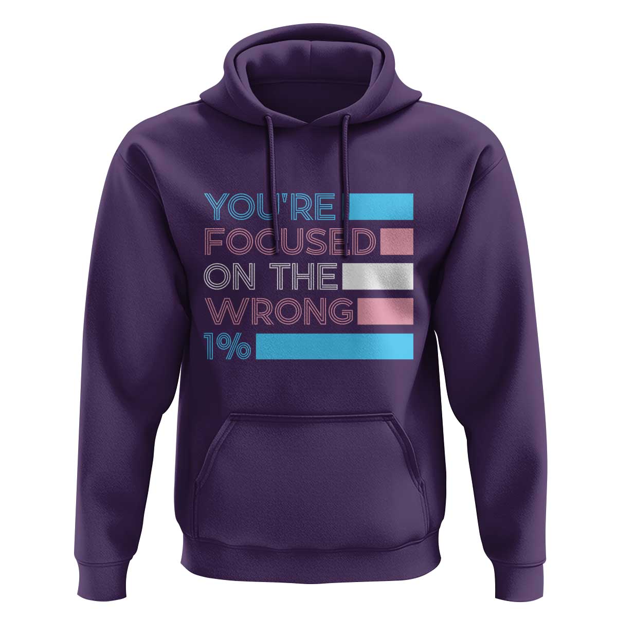 Trans Rights Hoodie Transgender LGBTQ Queer Pride Ally Social Justice - Wonder Print Shop