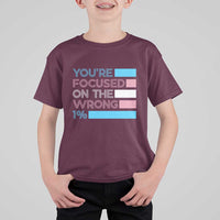 Trans Rights T Shirt For Kid Transgender LGBTQ Queer Pride Ally Social Justice - Wonder Print Shop