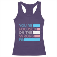 Trans Rights Racerback Tank Top Transgender LGBTQ Queer Pride Ally Social Justice - Wonder Print Shop