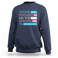 Trans Rights Sweatshirt Transgender LGBTQ Queer Pride Ally Social Justice - Wonder Print Shop