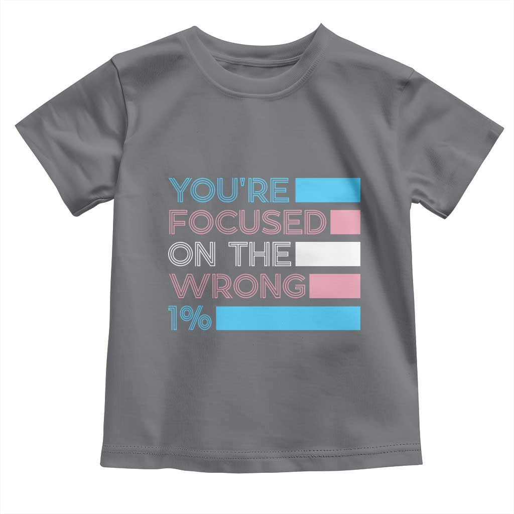 Trans Rights Toddler T Shirt Transgender LGBTQ Queer Pride Ally Social Justice - Wonder Print Shop