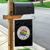 Be Gay Do Crime Rainbow Chameleon LGBTQ Pride Flag Garden Flag - Wonder Print Shop