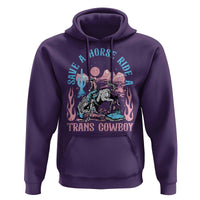 Save A Horse Ride A Trans Cowboy Hoodie Transgender Trans Pride LGBTQ
