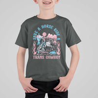 Save A Horse Ride A Trans Cowboy T Shirt For Kid Transgender Trans Pride LGBTQ