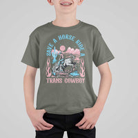 Save A Horse Ride A Trans Cowboy T Shirt For Kid Transgender Trans Pride LGBTQ
