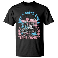 Save A Horse Ride A Trans Cowboy T Shirt Transgender Trans Pride LGBTQ