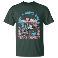 Save A Horse Ride A Trans Cowboy T Shirt Transgender Trans Pride LGBTQ