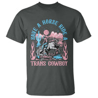 Save A Horse Ride A Trans Cowboy T Shirt Transgender Trans Pride LGBTQ