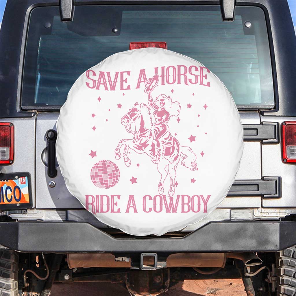 Save a Horse Ride A Cowboy Spare Tire Cover Funny Cowgirl Western Style